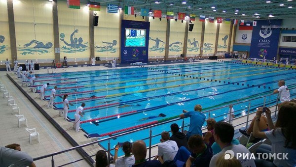 Иностранцы высоко оценили организацию КМ по плаванию в ластах в Томске