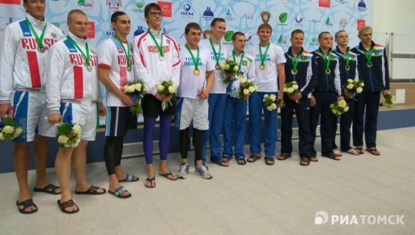 Tomsk residents are the best in World Cup on swimming in flippers-2016