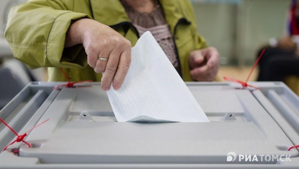 Трехдневное голосование началось в Томской области в пятницу