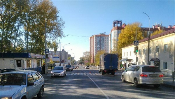 ГИБДД ищет очевидцев того, как патрульное авто сбило девочку в Томске
