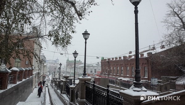 Синоптик: снег в Томской области будет идти в большинство дней января