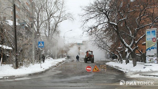 Движение транспорта по Нечевскому в Томске прекращено на сутки