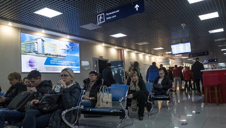 Пассажиропоток аэропорта Томск за 11 месяцев 2017г вырос на 15,9%