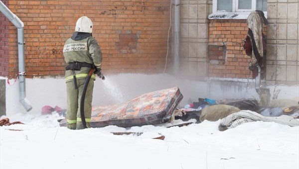 Пожарные ликвидировали возгорание в общежитии ТУСУРа