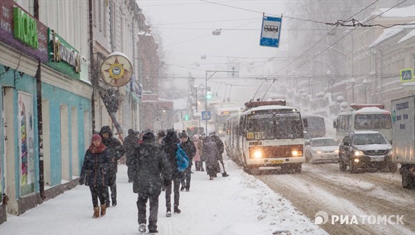 Небольшое потепление ждет томичей в пятницу