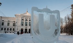 От бабочки до динозавра: парк ледяных скульптур открылся в роще ТГУ