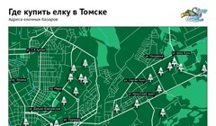 Где в Томске купить живую елку на Новый год