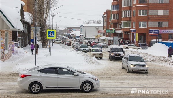 Движение по пер. Карповскому в Томске будет ограничено до 31 января