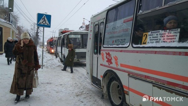 Развитие общественного транспорта города Томска + трансляция