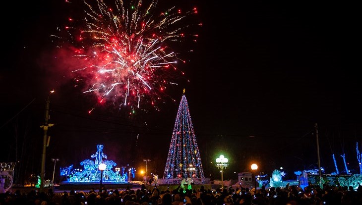 Более 40 тысяч человек посетили новогодние мероприятия в Томске