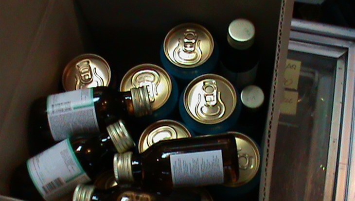 Полиция изъяла из продажи в Томске 50л алкоголя и крепкого лосьона