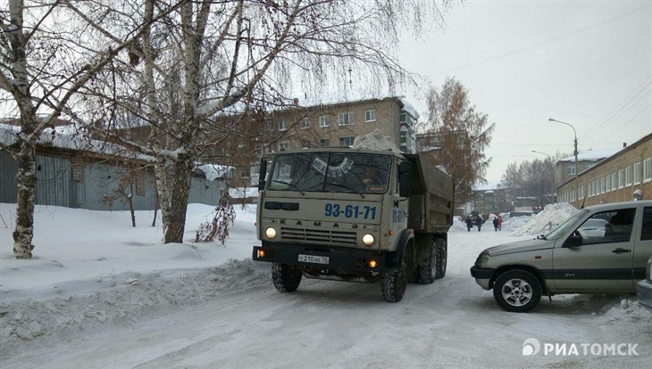 Власти откроют еще один снегоотвал для Октябрьского района Томска