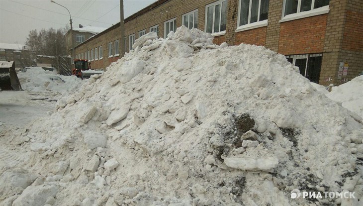 Власти откроют еще один снегоотвал для Октябрьского района Томска