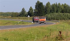 Дорожники отремонтировали 8 км трассы Томск-Мариинск в Томской области
