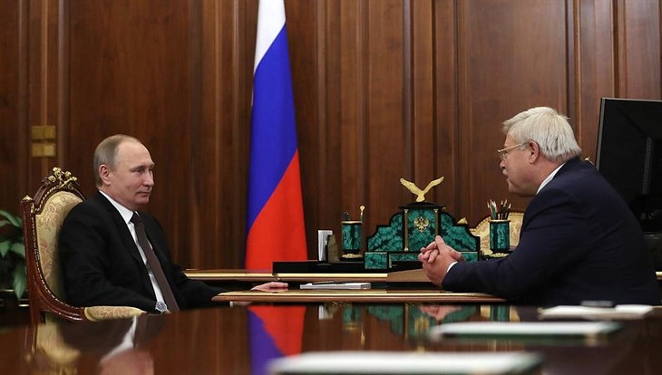 Стенограмма встречи Путина и Жвачкина в Кремле