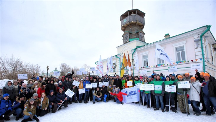 Участники Снежной вахты к медиане акции убрали 300 объектов в Томске