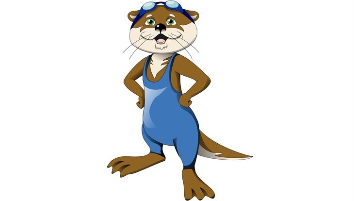 Otter-mascot of Finswimming World Cup in Tomsk will be called Lastik