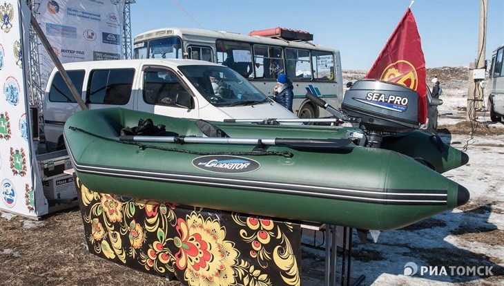 Томские рыбаки смогут выиграть моторную лодку на турнире в марте