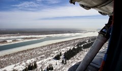 Томь вскрылась в Кузбассе в ночь на среду, ледоход – аномальный