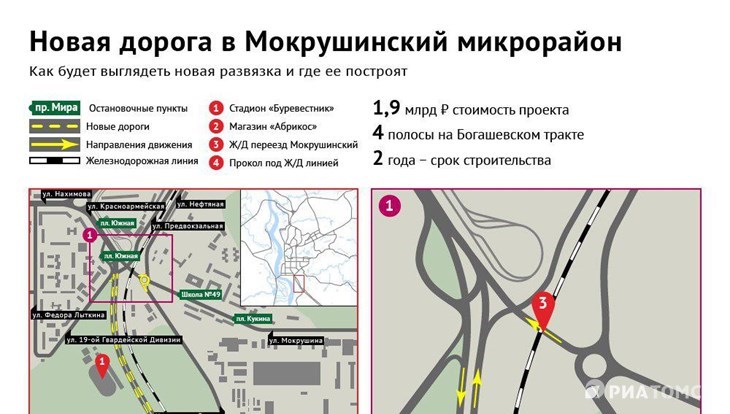 Схема проезда 9 мая томск