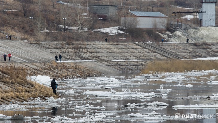 Голова ледохода на реке Томь достигла Томска