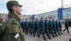 В строй становись: в Томске прошла репетиция парада Победы