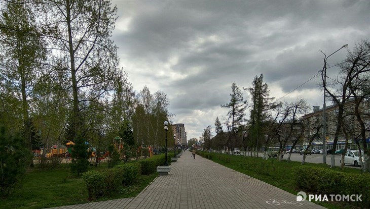 Синоптики прогнозируют дождь и порывистый ветер в Томске в среду
