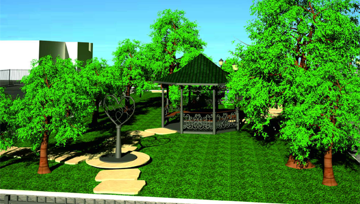 Парк с фонтаном и зоной для молодоженов планируют построить в Парабели