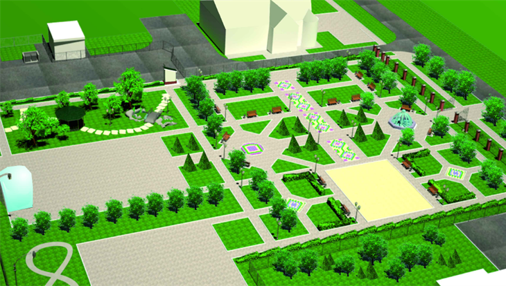 Парк с фонтаном и зоной для молодоженов планируют построить в Парабели