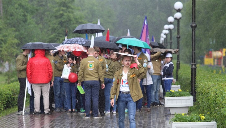Томские стройотряды открыли трудовой сезон в День России