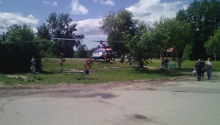 Санавиация доставила в Колпашево 12 пострадавших в ДТП с автобусом