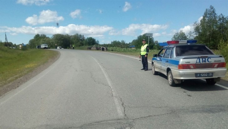 Очевидец: на водителе попавшего в ДТП томского автобуса лица не было