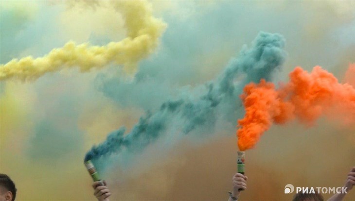 Томичи смогут побывать на фестивале цветного дыма в воскресенье