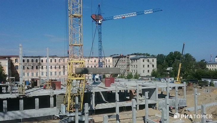 Строительство школы на Никитина в Томске завершится к концу 2017г