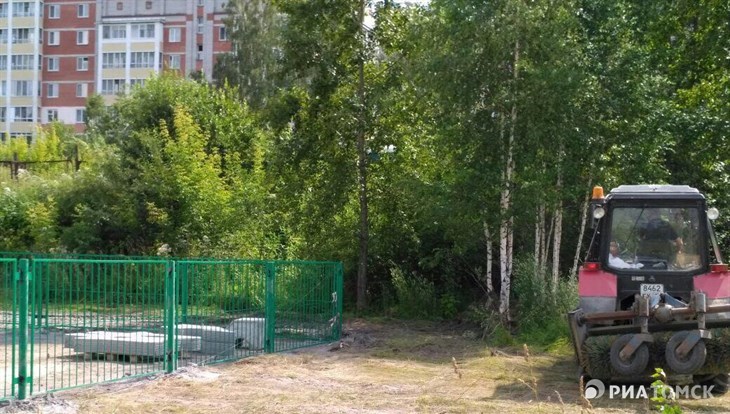Первая в Томске площадка для выгула собак откроется в середине августа