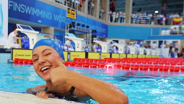 Russian finswimmers won first medals at the Championships in Tomsk