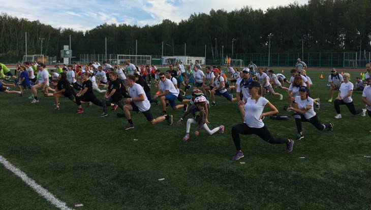 Более 400 человек выстроились в надпись Томск – это мы!