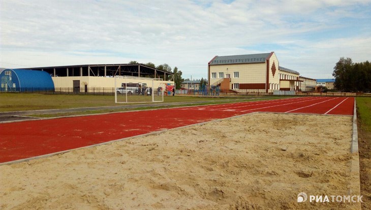 Новая спортплощадка открылась в селе Парабель Томской области