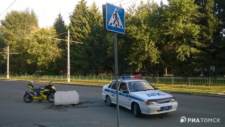 Мотоциклист сбил мужчину-пешехода на Кирова в Томске в воскресенье