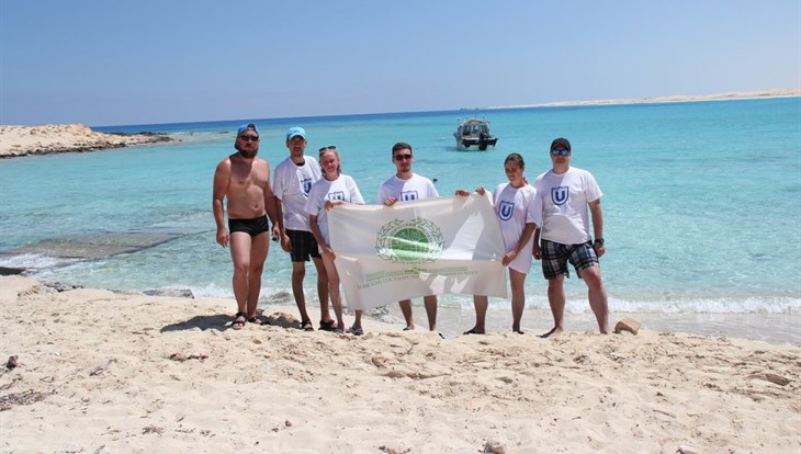 TSU biologists surveyed the NPP site in the Mediterranean Sea