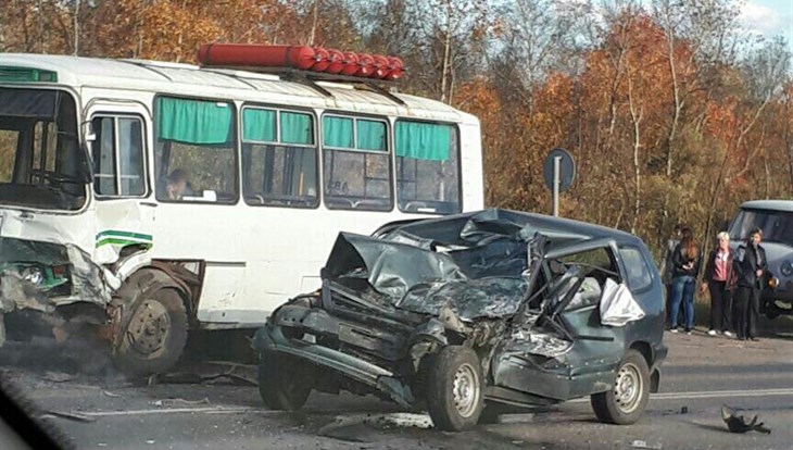Водитель Нивы погиб в ДТП на Кузовлевском тракте в Томске