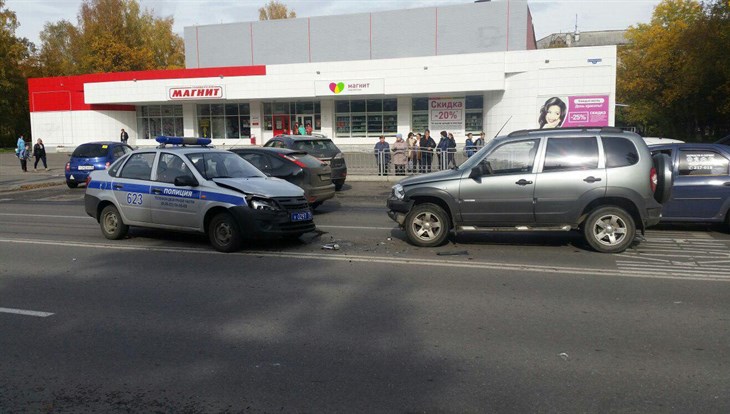 Патрульный автомобиль сбил ребенка на зебре в Северске