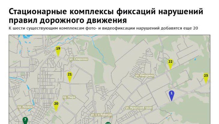 Карта волгограда с камерами видеофиксации