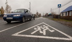 Порядка 300 защитных дорожных знаков установлено у томских школ