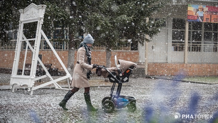 Синоптик рассказала, когда в Томске ожидается первый снег