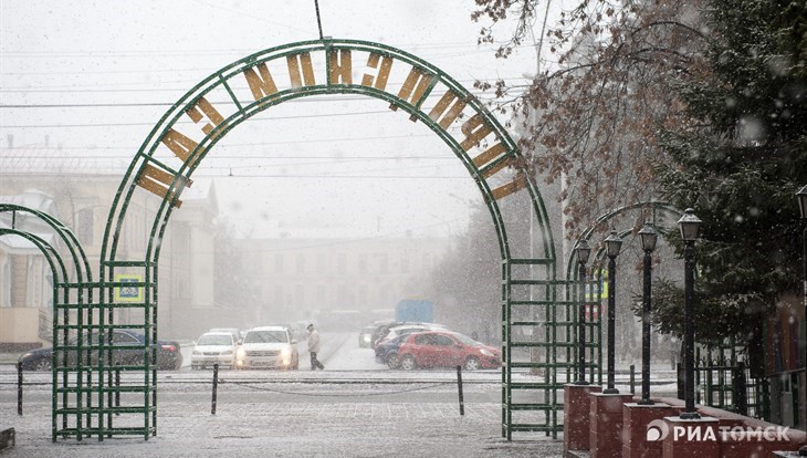 Дождь и мокрый снег ожидаются в Томске в субботу
