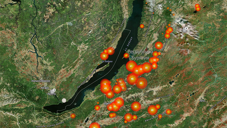 Ученые ТПУ разработают онлайн-карту антропогенных пожаров у Байкала
