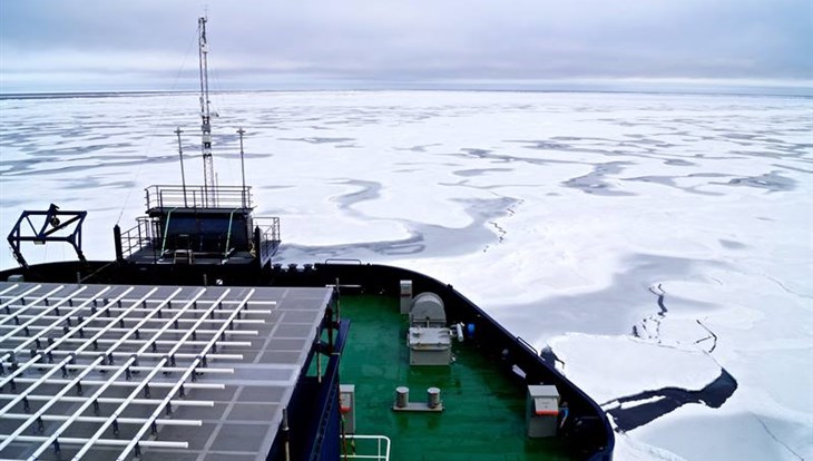 TPU scientists revealed a leakage of groundwater on the Arctic shelf