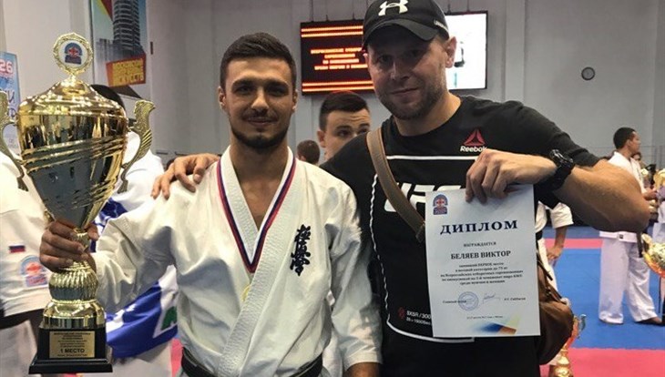 Томич стал чемпионом мира по киокусинкай