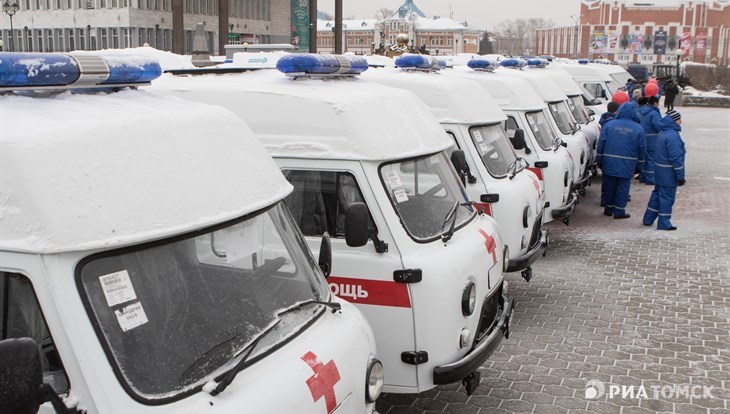 Больницы Томской области получили 21 новый автомобиль скорой помощи